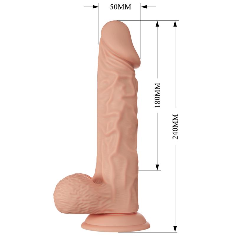BAILE - REALISTIC VIBRATOR 9.4 REMOTE CONTROL