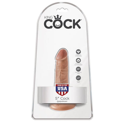 KING COCK - REASLITIC DILDO 5 TAN