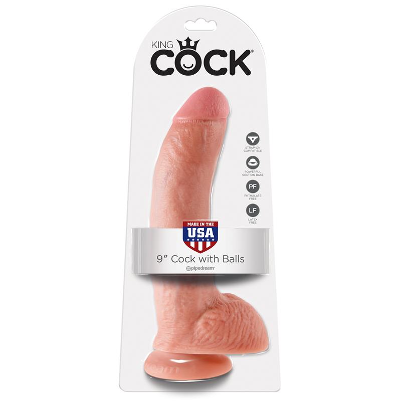 KING COCK - REASLITIC DILDO WITH TESTICLES 9