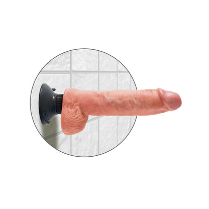 KING COCK - REASLITIC DILDO WITH TESTICLES AND VIBRATION 10