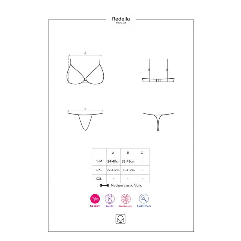 OBSESSIVE - REBELLA 2 PIECES SET