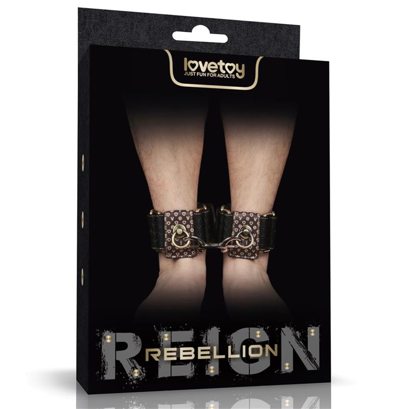 LOVETOY - REBELLION REIGN ANKLE CUFFS