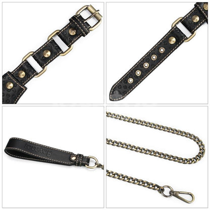 LOVETOY - REBELLION REIGN COLLAR WITH CHAIN