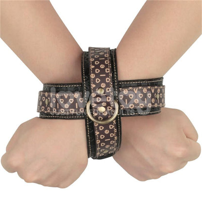 LOVETOY - REBELLION REIGN CROSSED HANDCUFF WITH CHAIN
