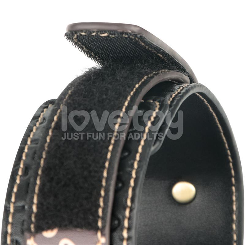 LOVETOY - REBELLION REIGN CROSSED HANDCUFF WITH CHAIN
