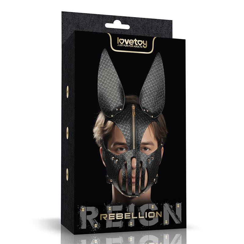 LOVETOY - REBELLION REIGN DARK BUNNY MASK