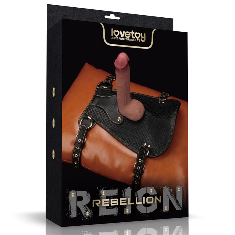LOVETOY - REBELLION REIGN DILDO SADDLE