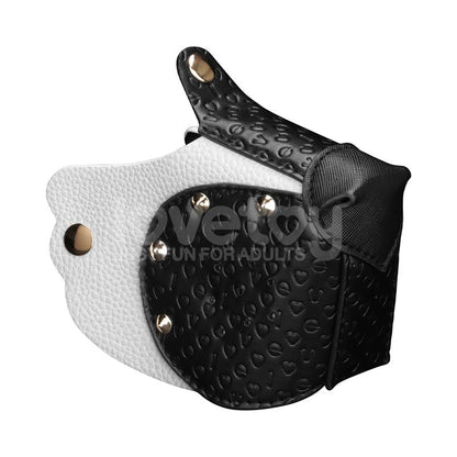 LOVETOY - REBELLION REIGN HOWL PUP MASK WHITE