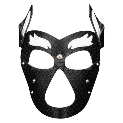 LOVETOY - REBELLION REIGN HOWL PUP MASK WHITE