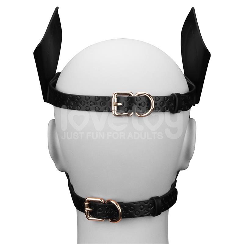 LOVETOY - REBELLION REIGN HOWL PUP MASK WHITE