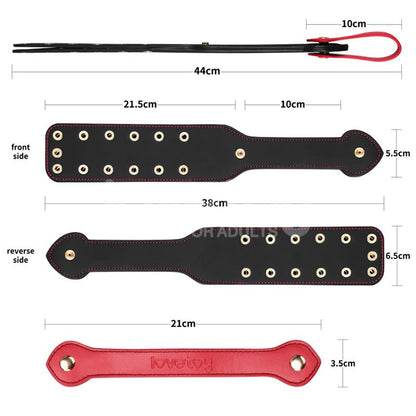 LOVETOY - REBELLION REIGN PADDLE DUAL-BRANCH 15