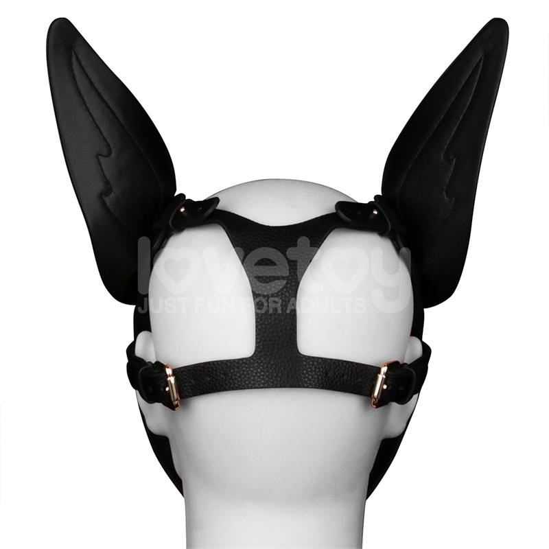 LOVETOY - REBELLION REIGN SCARRED ALPHA PUP MASK RED