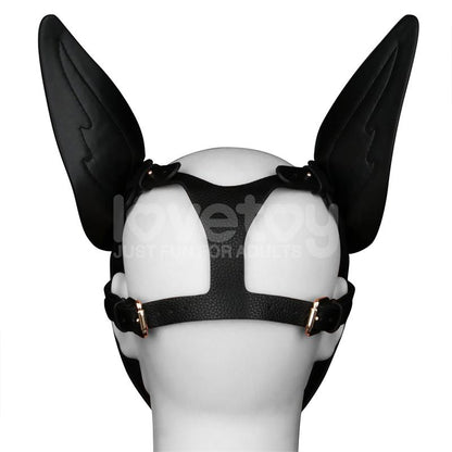 LOVETOY - REBELLION REIGN SCARRED ALPHA PUP MASK RED
