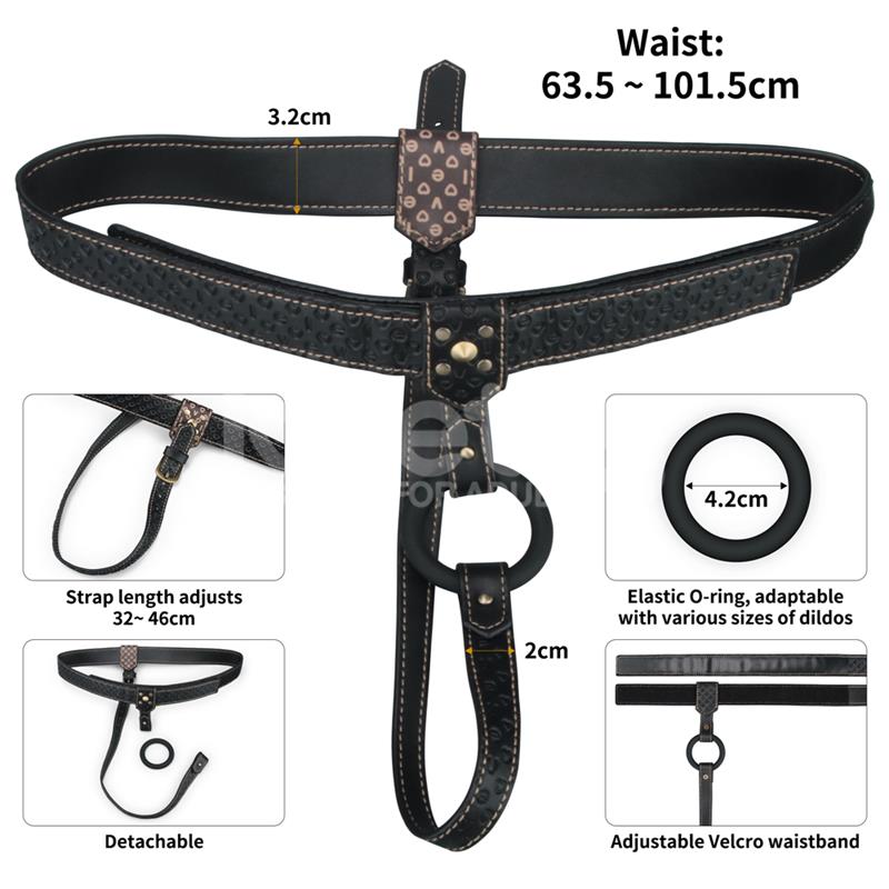 LOVETOY - REBELLION REIGN STRAP-ON HARNESS