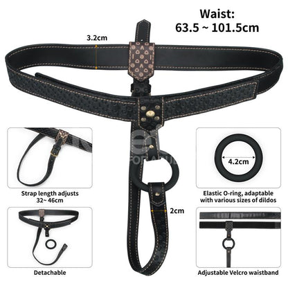 LOVETOY - REBELLION REIGN STRAP-ON HARNESS