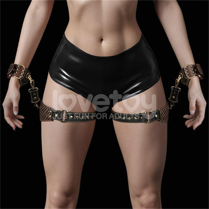 LOVETOY - REBELLION REIGN THIGH CUFFS SET