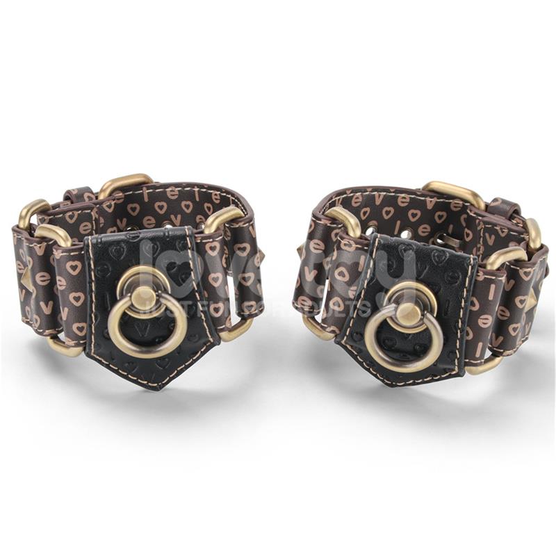 LOVETOY - REBELLION REIGN THIGH CUFFS SET