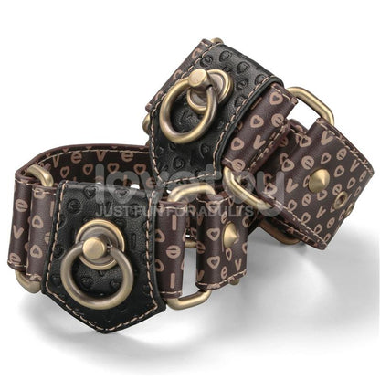 LOVETOY - REBELLION REIGN THIGH CUFFS SET