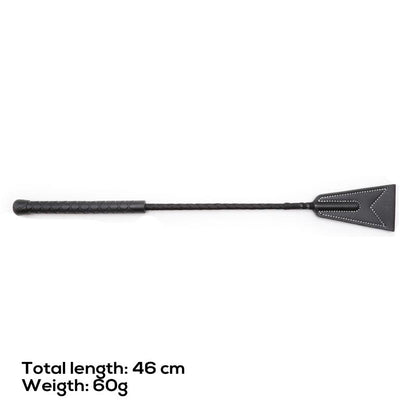 LATETOBED BDSM LINE - WHITE LINING RIDING CROP