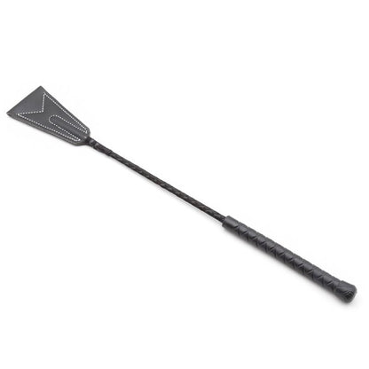 LATETOBED BDSM LINE - WHITE LINING RIDING CROP