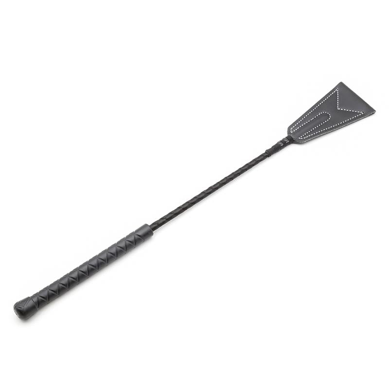 LATETOBED BDSM LINE - WHITE LINING RIDING CROP