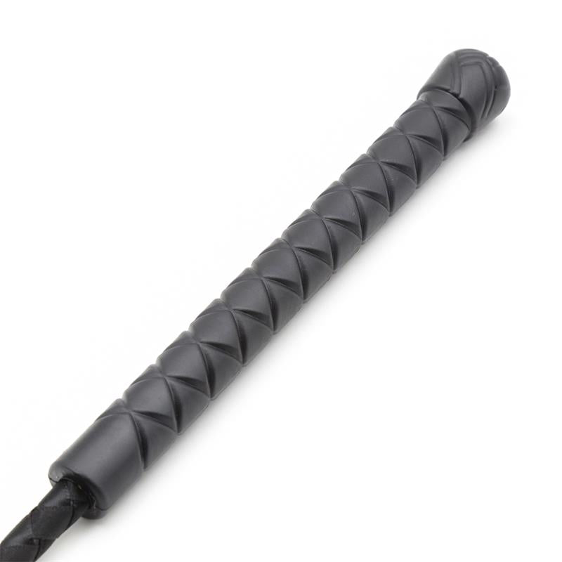 LATETOBED BDSM LINE - WHITE LINING RIDING CROP