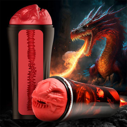 CREATURE COCKS - RED DRAGON MASTURBATOR 8.7