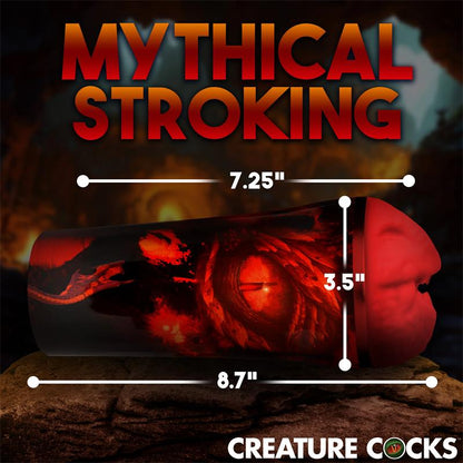 CREATURE COCKS - RED DRAGON MASTURBATOR 8.7