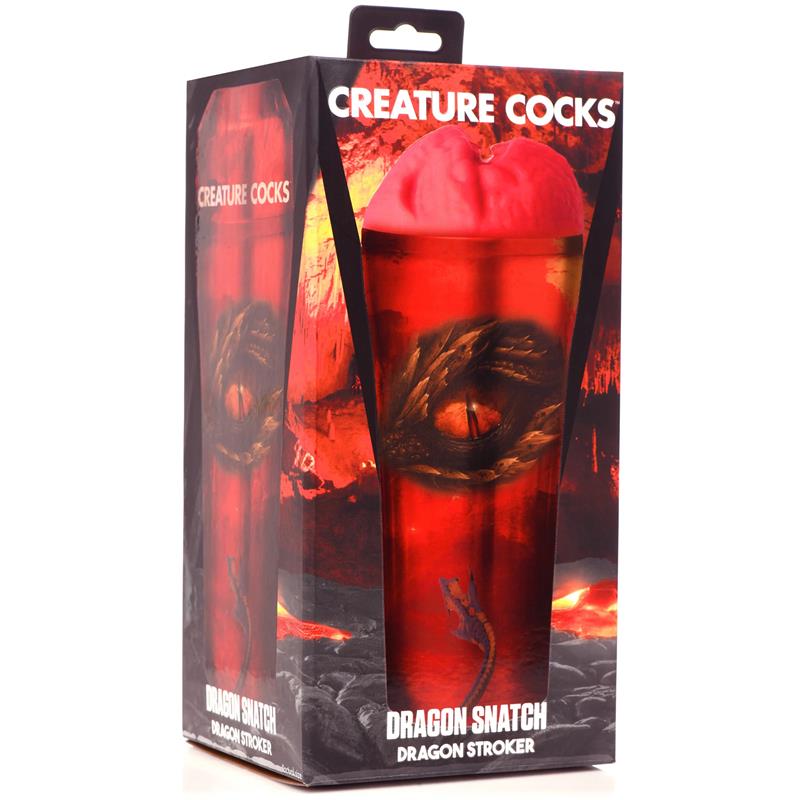 CREATURE COCKS - RED DRAGON MASTURBATOR 8.7