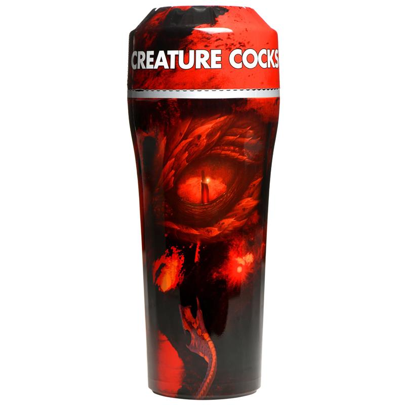 CREATURE COCKS - RED DRAGON MASTURBATOR 8.7