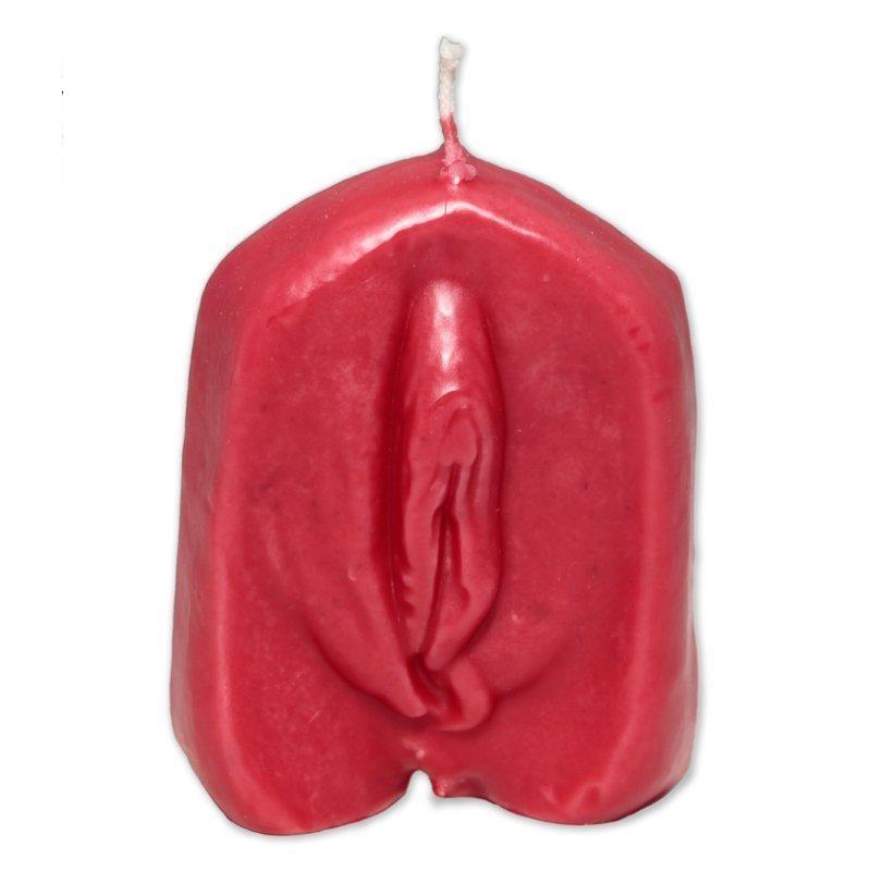 DIVERTY SEX - RED VAGINA-SHAPED CANDLE