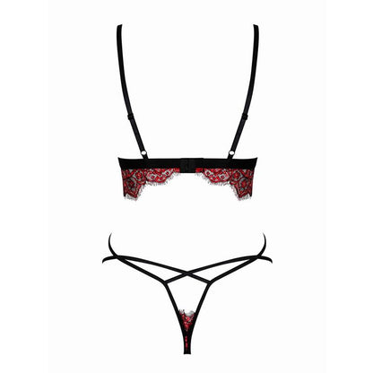 OBSESSIVE - REDESSIA 2 PIECE LACE BRA SET