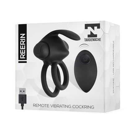 TARDENOCHE - REERIN DUAL VIBRATING RING USB REMOTE CONTROL USB SILICONE