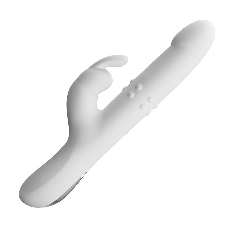 PRETTYLOVE - REESE VIBRATOR WITH ROTATING BEADS AND THRUSTING