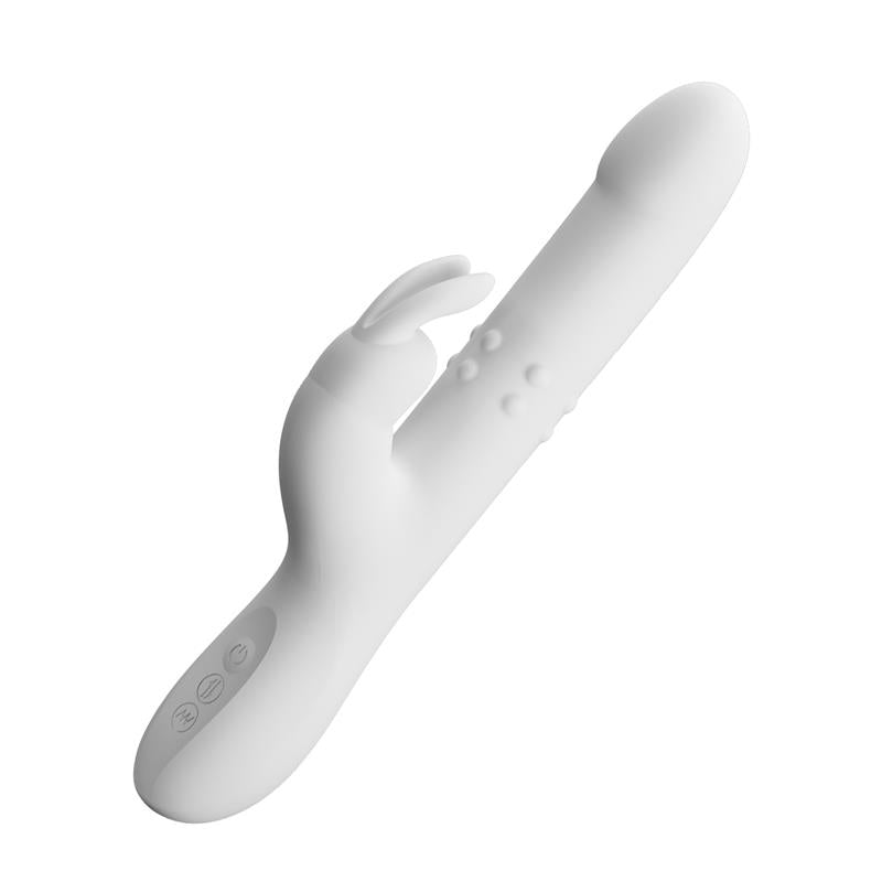 PRETTYLOVE - REESE VIBRATOR WITH ROTATING BEADS AND THRUSTING
