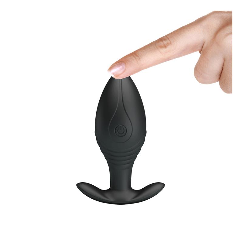 PRETTYLOVE - REGINA ROYAL BUTT PLUG WITH REMOTE USB