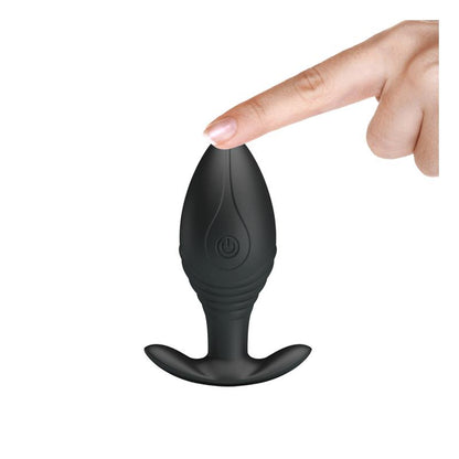 PRETTYLOVE - REGINA ROYAL BUTT PLUG WITH REMOTE USB