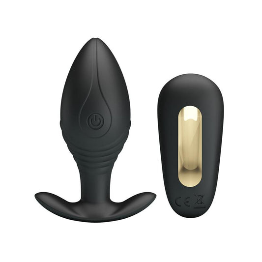 PRETTYLOVE - REGINA ROYAL BUTT PLUG WITH REMOTE USB