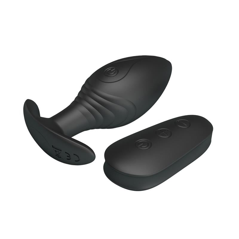 PRETTYLOVE - REGINA ROYAL BUTT PLUG WITH REMOTE USB