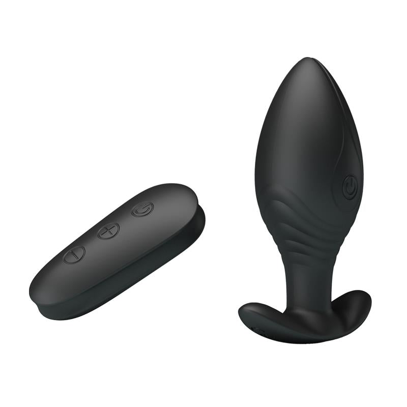 PRETTYLOVE - REGINA ROYAL BUTT PLUG WITH REMOTE USB