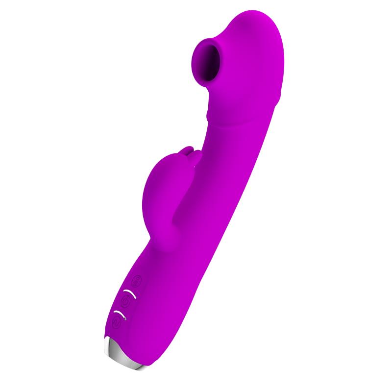PRETTYLOVE - REGINA VIBRATOR WITH SUCTION AND TAPPING