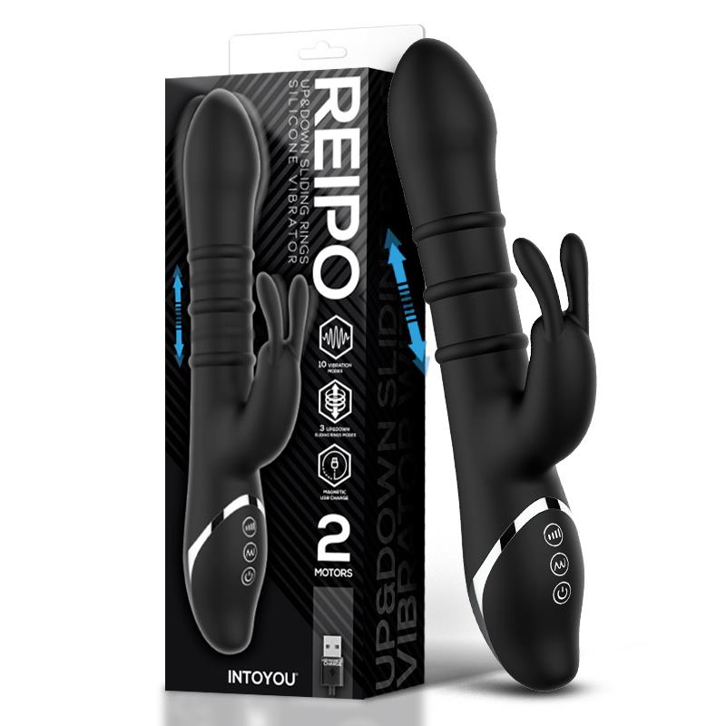 INTOYOU - REIPO VIBRATOR WITH UP AND DOWN SLIDING RINGS