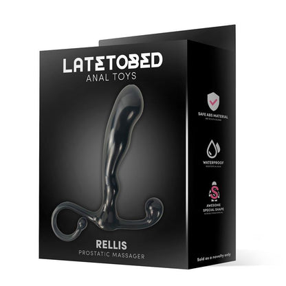 LATETOBED - RELLIS PROSTATIC MASSAGER BLACK