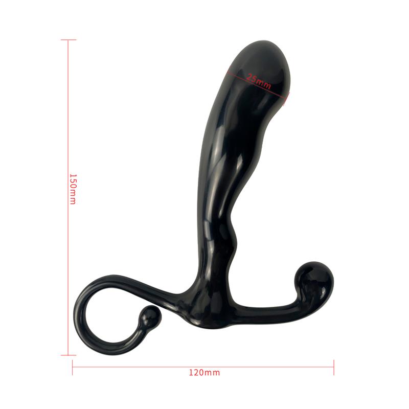 LATETOBED - RELLIS PROSTATIC MASSAGER BLACK
