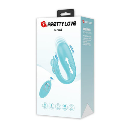 PRETTYLOVE - REMI STIMULATOR WITH VIBRATION AND THRUSTING