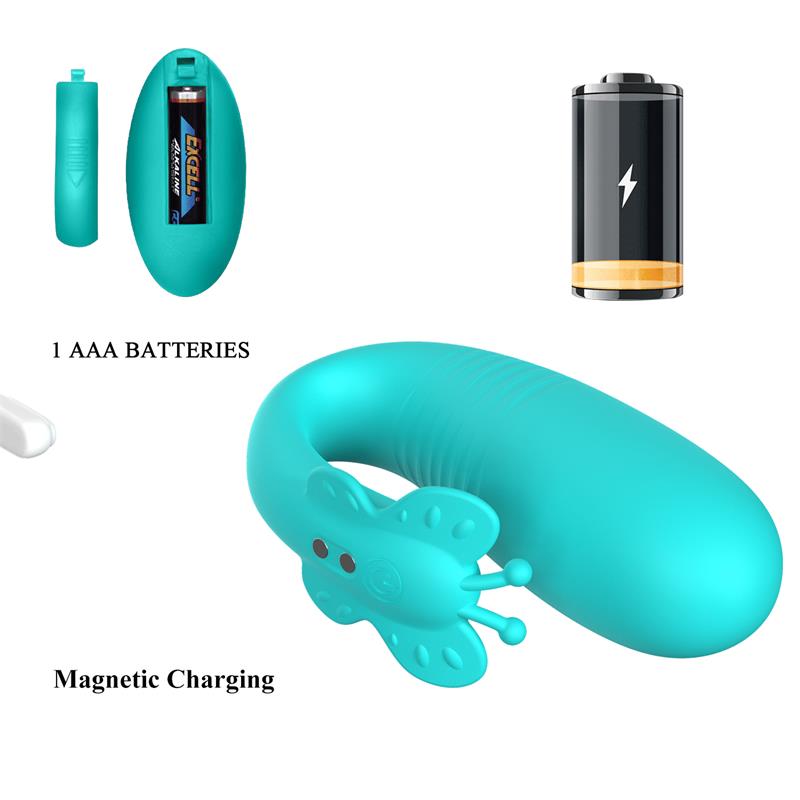 PRETTYLOVE - REMI STIMULATOR WITH VIBRATION AND THRUSTING