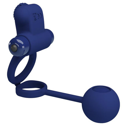 PRETTYLOVE - REMINGTON DOUBLE VIBRATING COCK RING
