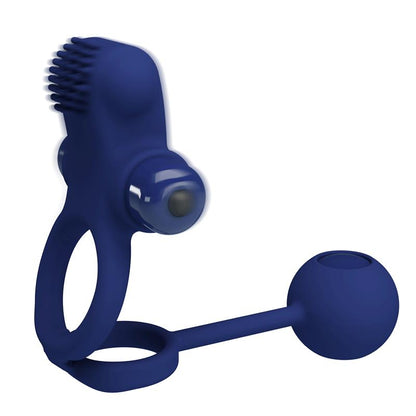 PRETTYLOVE - REMINGTON DOUBLE VIBRATING COCK RING