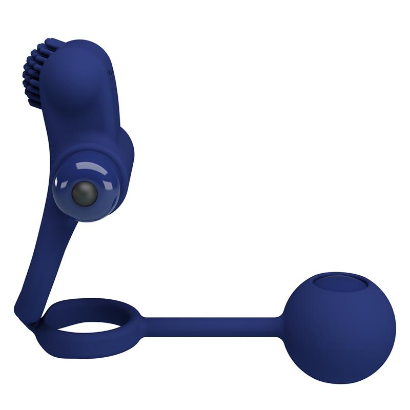 PRETTYLOVE - REMINGTON DOUBLE VIBRATING COCK RING