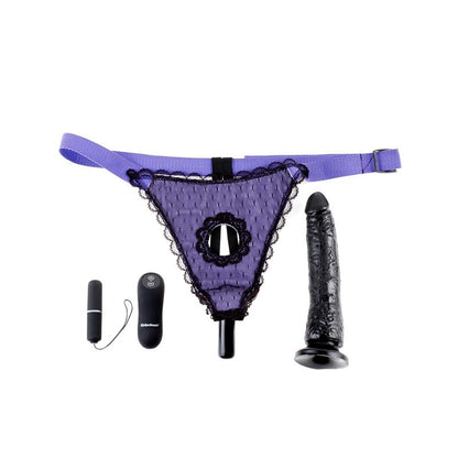 FETISH FANTASY SERIES - REMOTE CONTROL FANTASY STRAP-ON BLACK